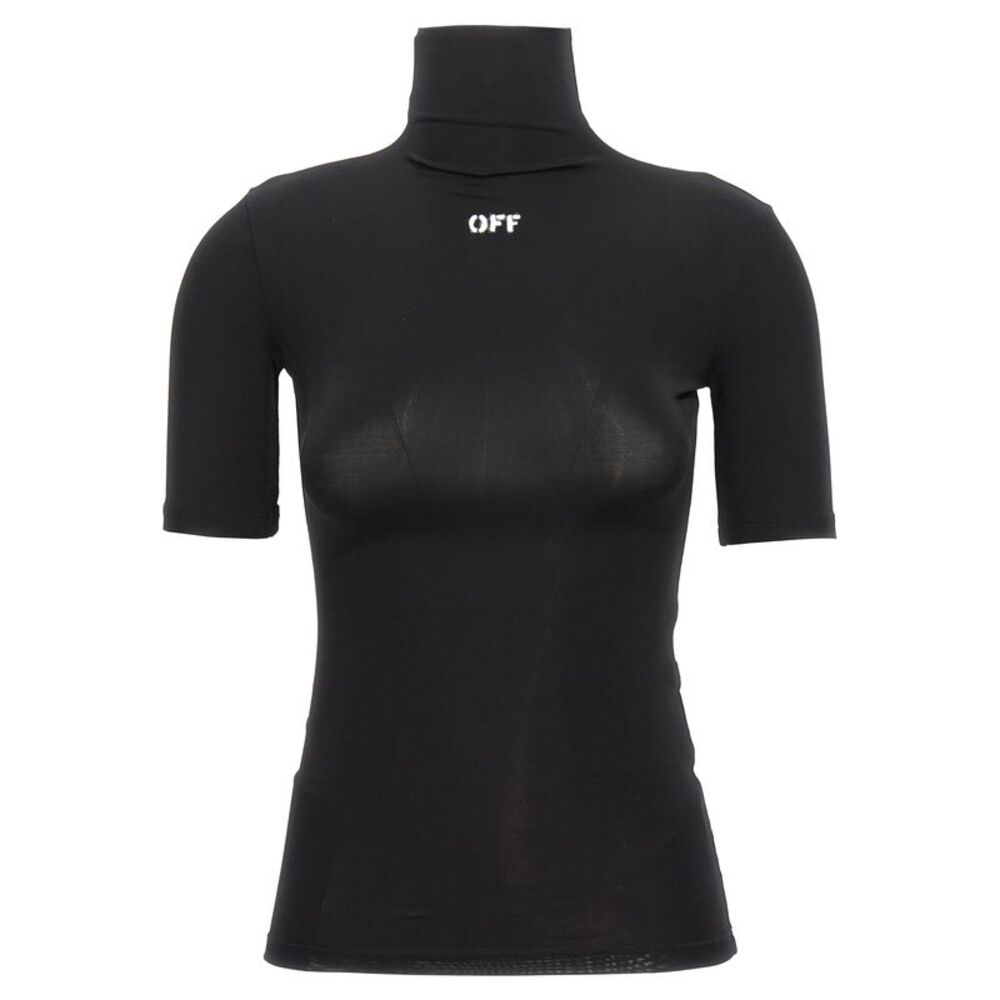 Off-White Women 'Off Stamp' Logo Stencil T-Shirt